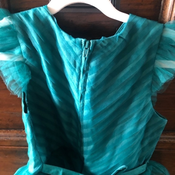 Wonder Nation Green tulle dress in size 7 - Picture 5 of 8